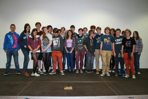 Exchange group photo