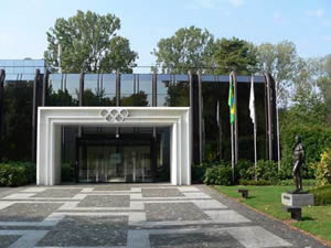 The IOC Headquarters in Lausanne
