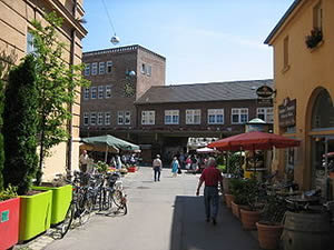Stadtmarkt in Augsburg, Southern German